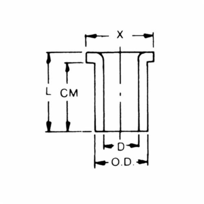 Carlon E996G Threaded Box Adapter, 1-1/4 in, PVC